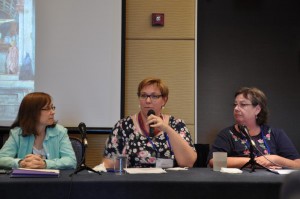 Sorrowful Mysteries Panel: Dealing With Rejection (Erin McCole Cupp, moderator, along with me and Karen Kelly Boyce)