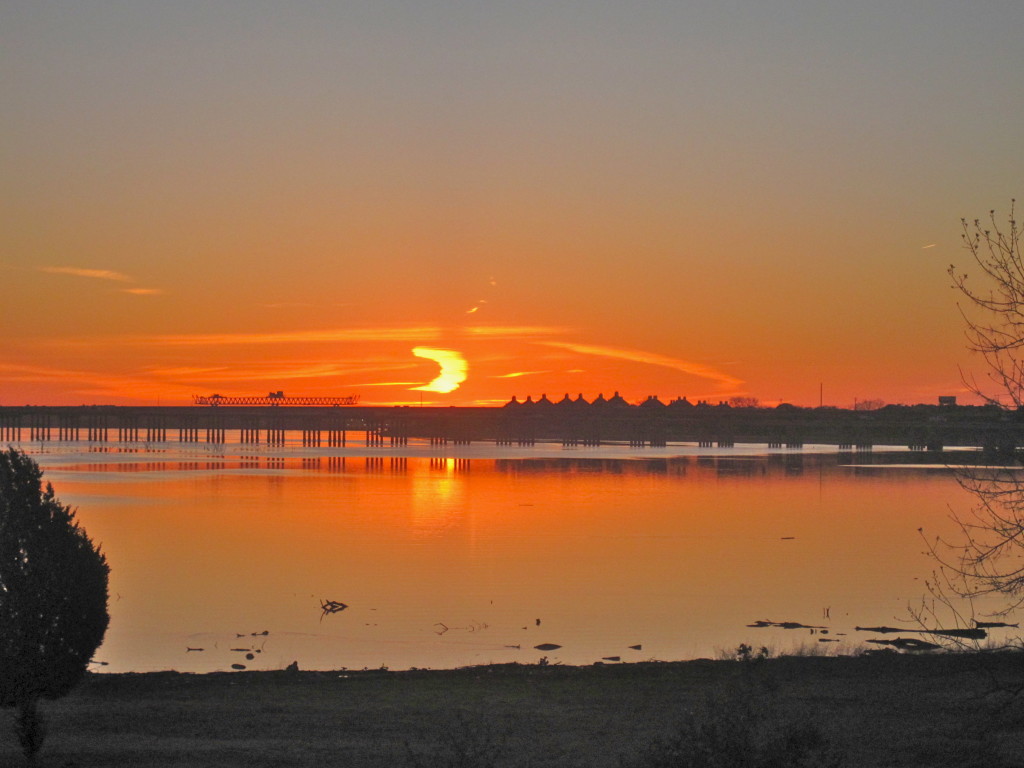Sunrise on Lake Ray Hubbard by Nancy Ward